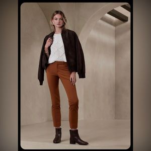 Banana Republic Sloan Ankle Pants in Umbria / Pumpkin Spice / Cinnamon  sz 10